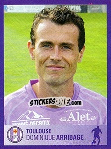 Sticker Dominique Arribage - FOOT 2005-2006 n. 436 - Panini