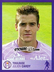 Sticker Julien Cardy - FOOT 2005-2006 n. 440 - Panini