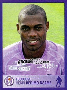 Sticker Henri Bedimo Nsame - FOOT 2005-2006 n. 441 - Panini