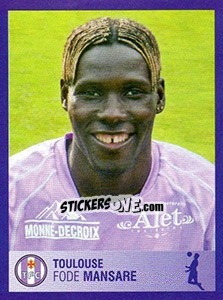 Sticker Fodé Mansare - FOOT 2005-2006 n. 447 - Panini