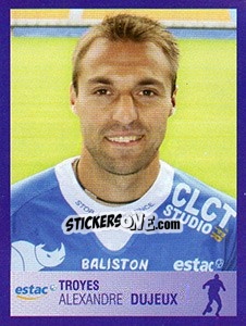 Sticker Alexandre Dujeux - FOOT 2005-2006 - Panini