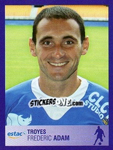 Cromo Frédéric Adam - FOOT 2005-2006 - Panini