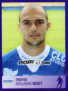 Sticker Benjamin Nivet - FOOT 2005-2006 n. 465 - Panini