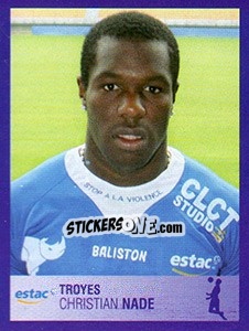 Sticker Christian Nade - FOOT 2005-2006 n. 468 - Panini