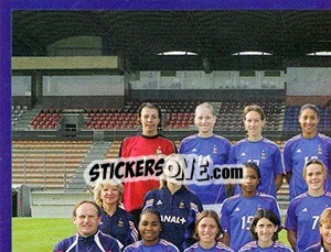 Sticker Womens Team - FOOT 2005-2006 - Panini