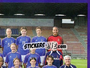 Cromo Womens Team - FOOT 2005-2006 - Panini