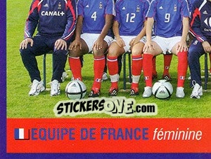 Cromo Womens Team - FOOT 2005-2006 - Panini