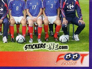 Sticker Womens Team - FOOT 2005-2006 - Panini