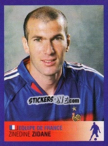 Sticker Zinedine Zidane - FOOT 2005-2006 n. 538 - Panini
