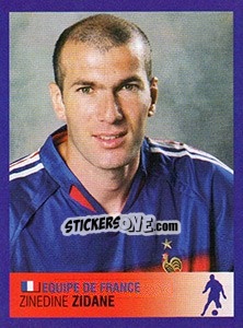 Sticker Zinedine Zidane - FOOT 2005-2006 - Panini