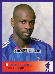 Sticker Lilian Thuram - FOOT 2005-2006 - Panini