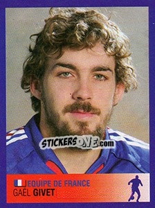 Cromo Gaël Givet - FOOT 2005-2006 n. 544 - Panini