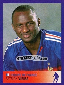 Sticker Patrick Vieira - FOOT 2005-2006 - Panini