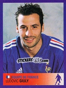 Sticker Ludovic Giuly - FOOT 2005-2006 n. 547 - Panini