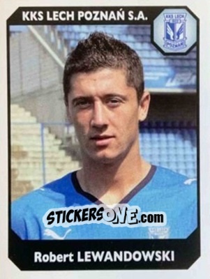Sticker Robert Lewandowski - Ekstraklasa 2008-2009 n. 128 - Panini