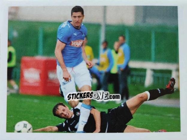 Cromo Robert Lewandowski - Ekstraklasa 2009-2010 n. 8 - Panini