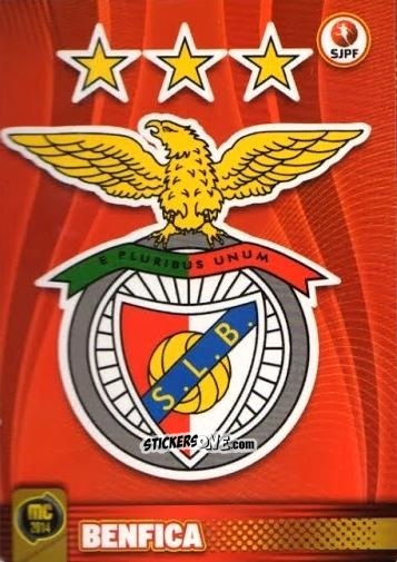 Sticker Emblema e Equipa - Megacraques 2013-2014 n. 1 - Panini