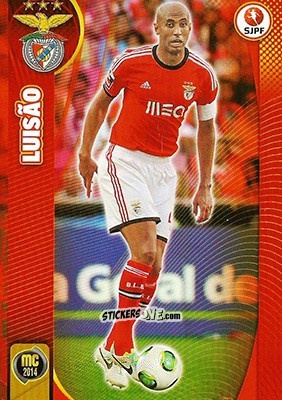 Sticker Luisão - Megacraques 2013-2014 n. 5 - Panini