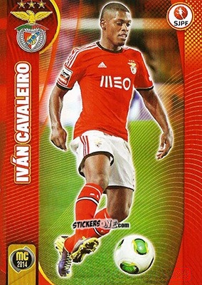 Sticker Ivan Cavaleiro - Megacraques 2013-2014 n. 14 - Panini