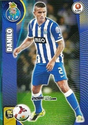 Sticker Danilo - Megacraques 2013-2014 n. 21 - Panini