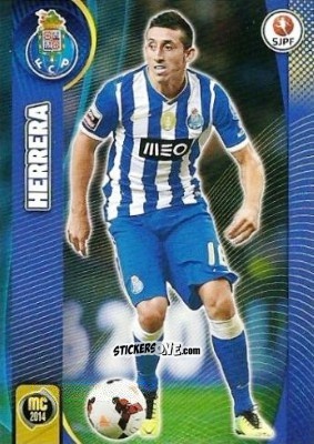 Sticker Hector Herrera - Megacraques 2013-2014 n. 29 - Panini