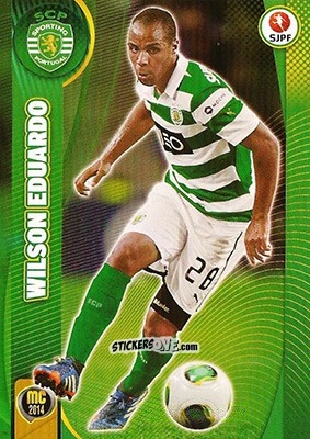 Sticker Wilson Eduardo - Megacraques 2013-2014 n. 52 - Panini