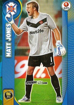 Sticker Matt Jones - Megacraques 2013-2014 n. 77 - Panini