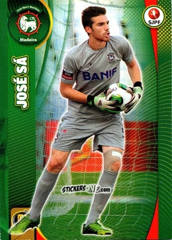 Sticker José Sá - Megacraques 2013-2014 n. 95 - Panini