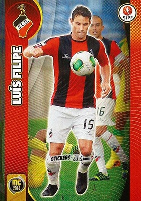 Sticker Luís Filipe - Megacraques 2013-2014 n. 107 - Panini