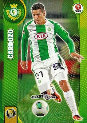Figurina Cardozo - Megacraques 2013-2014 n. 134 - Panini