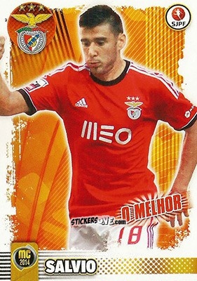 Sticker Salvio (Benfica) - Megacraques 2013-2014 n. 143 - Panini