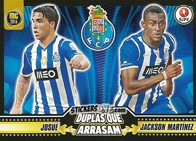Sticker Josué / Jackson Martínez (Porto) - Megacraques 2013-2014 n. 151 - Panini