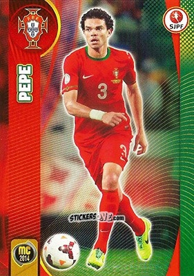 Sticker Pepe - Megacraques 2013-2014 n. 162 - Panini