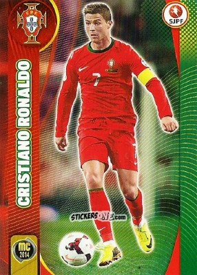 Sticker Cristiano Ronaldo - Megacraques 2013-2014 n. 175 - Panini