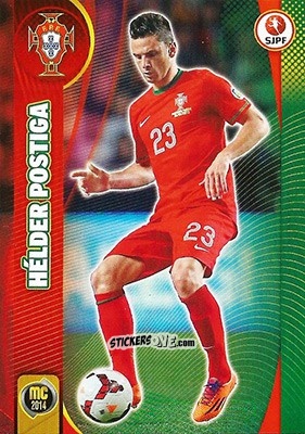 Figurina Hélder Postiga - Megacraques 2013-2014 n. 179 - Panini
