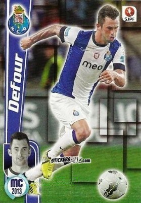 Sticker Defour - Megacraques 2012-2013 n. 10 - Panini