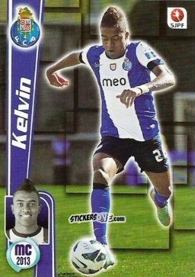 Sticker Kelvin - Megacraques 2012-2013 n. 14 - Panini