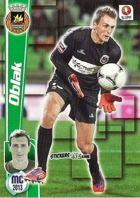 Sticker Oblak - Megacraques 2012-2013 n. 128 - Panini