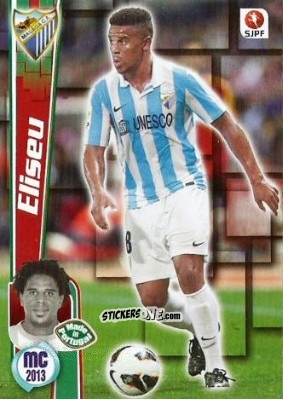 Sticker Eliseu - Megacraques 2012-2013 n. 150 - Panini