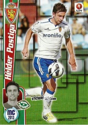 Sticker Helder Postiga - Megacraques 2012-2013 n. 152 - Panini