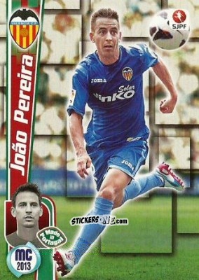Sticker Joao Pereira - Megacraques 2012-2013 n. 154 - Panini