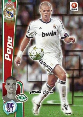 Sticker Pepe - Megacraques 2012-2013 n. 161 - Panini