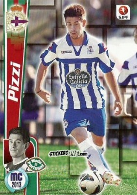 Sticker Pizzi - Megacraques 2012-2013 n. 162 - Panini