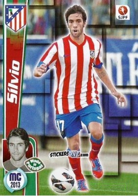 Sticker Silvio - Megacraques 2012-2013 n. 169 - Panini
