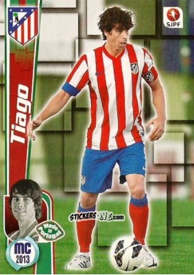 Sticker Tiago Mendes - Megacraques 2012-2013 n. 171 - Panini