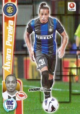 Sticker Alvaro Pereira - Megacraques 2012-2013 n. 172 - Panini