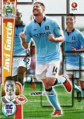 Sticker Javi Garcia - Megacraques 2012-2013 n. 176 - Panini