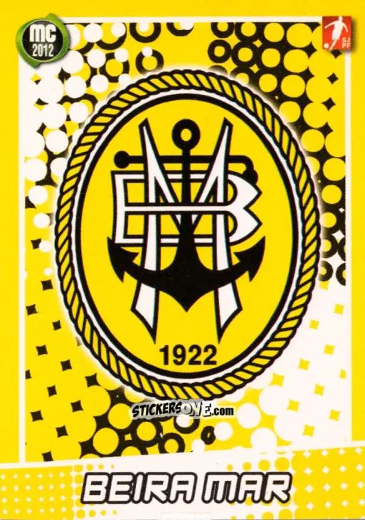 Sticker Beira-Mar - Megacraques 2011-2012 n. 2 - Panini