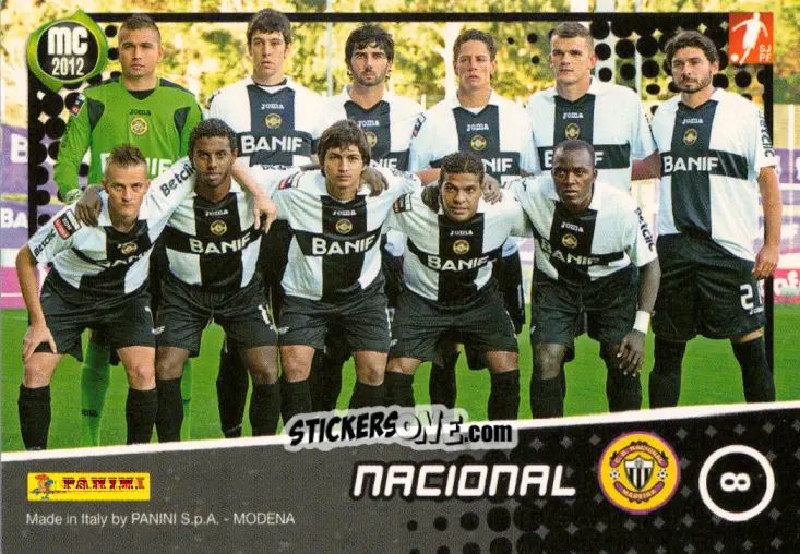Sticker Nacional - Megacraques 2011-2012 n. 8 - Panini