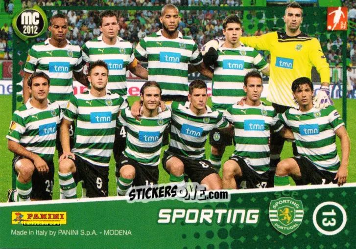 Sticker Sporting - Megacraques 2011-2012 n. 13 - Panini